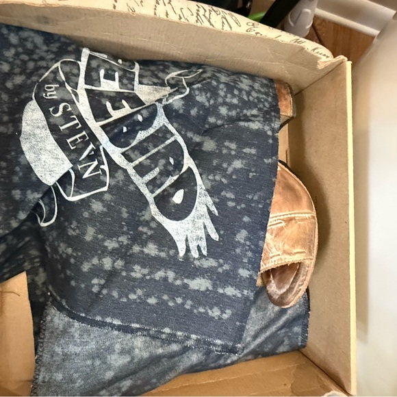 Freebird by Steven Zombi peep toe leather booties. Size 10 - Picture 11 of 12